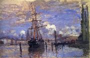 Claude Monet THe Seine at Rouen oil on canvas